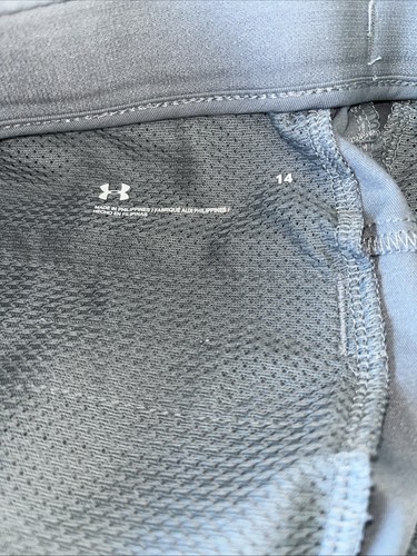Set Of Two Under Amour Golf Pants, Boys, Size 14, Silver And Grey - Picture 3 of 7