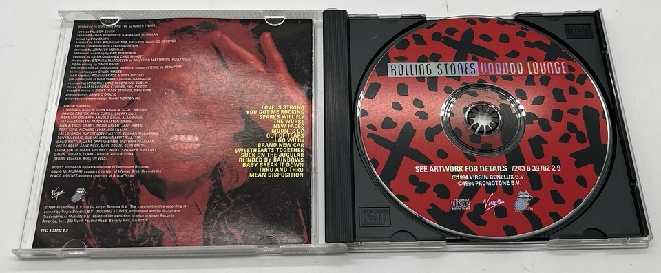 Lot Of 4 CDs Complete - ZZ Top, Styx, Rolling Stones - 70s 80’s Rock & Roll - Image 4 of 4