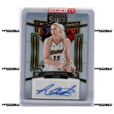 2024 Panini Select WNBA - Silver Prizm #SG-LJ Lauren Jackson Auto SP
