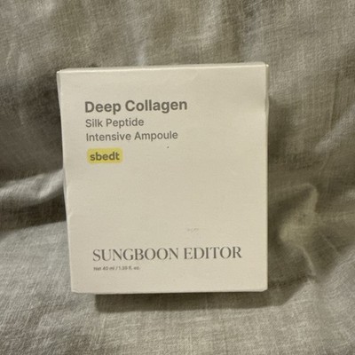Collagen Silk Peptide Intensive Ampoule | Copper Peptides Serum for Face with...