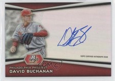 2012 Bowman Platinum Auto Prospects David Buchanan #AP-DBU Auto s7f