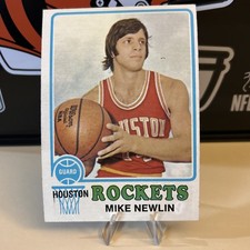 1973-74 Topps Card Basketball Mike Newlin Houston Rockets #44
