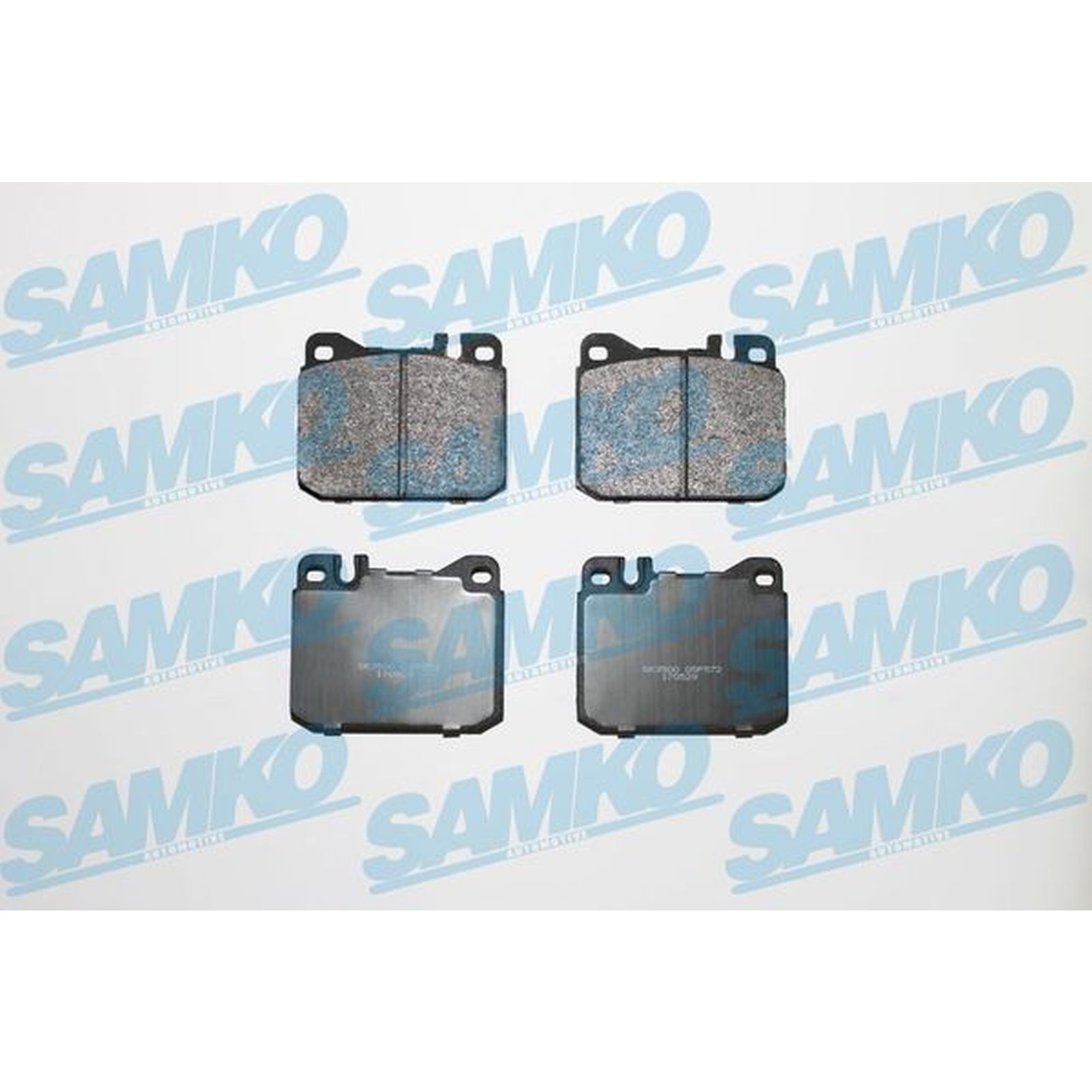 1x ORIGINAL® SAMKO Bremsbelagsatz, Scheibenbremse Vorne für VW LT 28-35 I