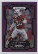 2023 Panini Prizm Purple Prizm 92/125 Jalen Thompson #8 fm0