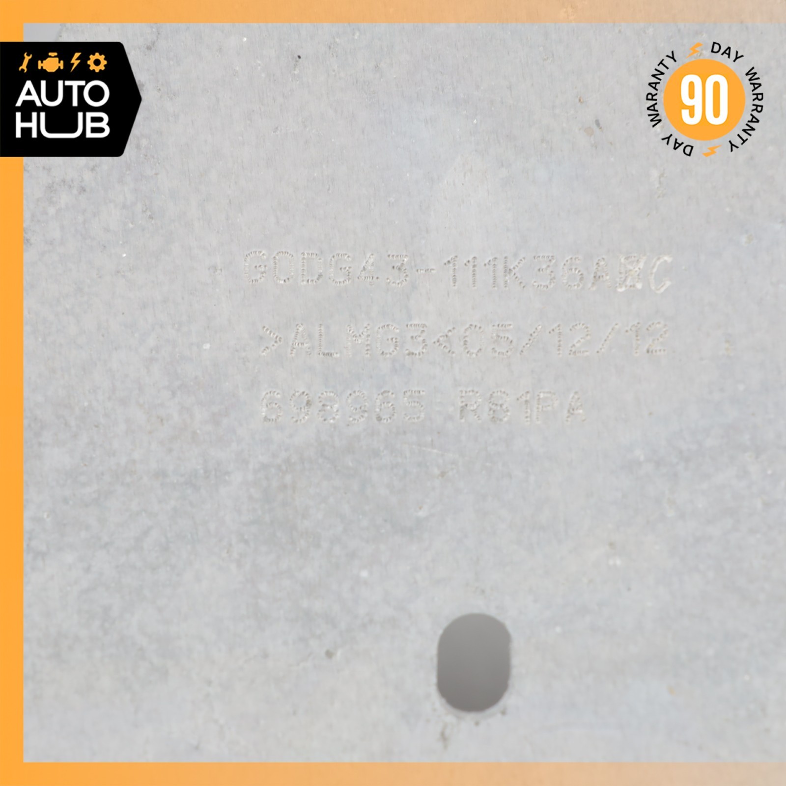Aston Martin DB9 Front Underbody Splash Shield Tunnel Cover GODG43111K36AC OEM
