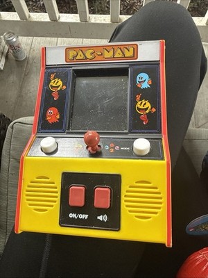 Pac-Man Mini Arcade Handheld Game Basic Fun Bandai Namco 09530 Tested Works