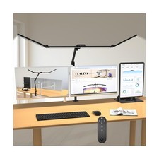 3000 Lumen Ultra Bright Architect Desk Lamp with Clamp, 36W Tall Overhead Led...