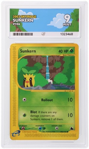 Sunkern graded ACE 9 for sale on eBay