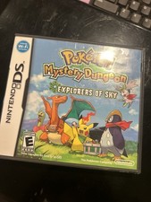 Nintendo Pokémon Mystery Dungeon: Explorers of Sky DS Manual, E