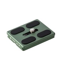 QAL50 50mm Metal ArcaSwiss Universal Quick Release Plate 1/4 In Screw Green