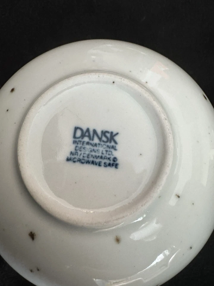 Fruteros de cereales azules Dansk Bistro Christianshavn (juego de 2) 5" C3 Foto 4 de 4