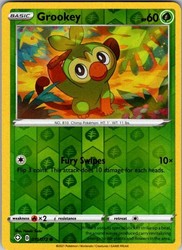 Grookey 011/072 Shining Fates Reverse Holo Common