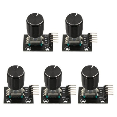  5 Pcs Encoder with Knob Optical Rotary -Encoder -Modul Drehknopf