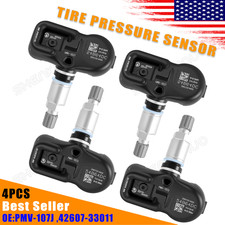 4x Genuine TPMS 42607-33021 Tire Pressure Sensor PMV-107J for Toyota 4 Runner