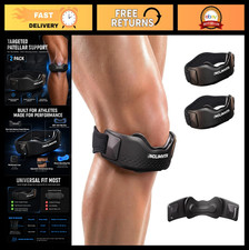 Knee Brace Support Strap 2 Pack - Adjustable ...