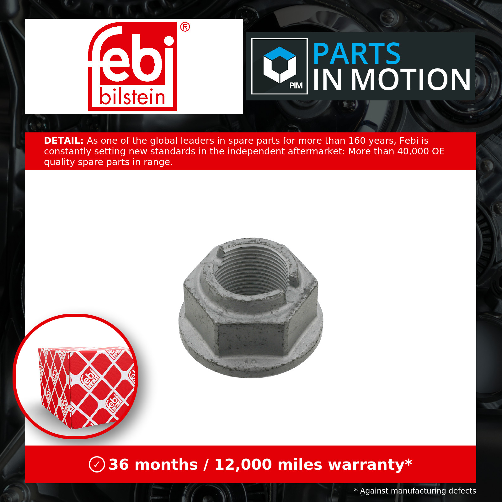 Febi Axle Nut - 27214 - Image 14