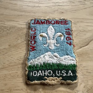 Vintage Original World Jamboree 1967 Idaho USA Boy Scout BSA Patch