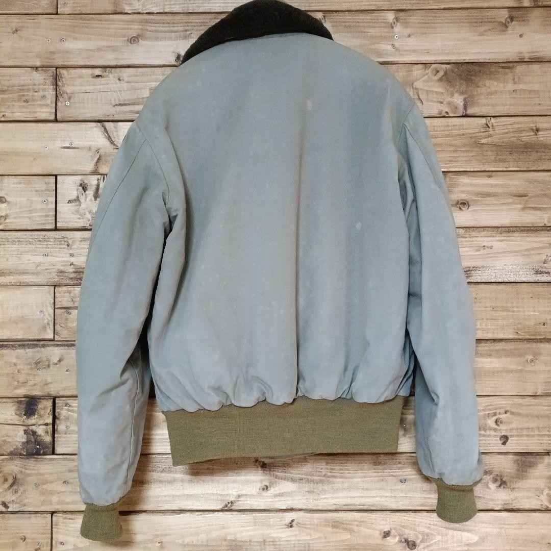 Buzz Ricksons B15 Flight Jacket Gray Size 36 Mens… - image 9