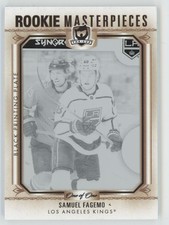 2022-23 UD The Cup Rookie Masterpieces Black Samuel Fagemo RC 1/1