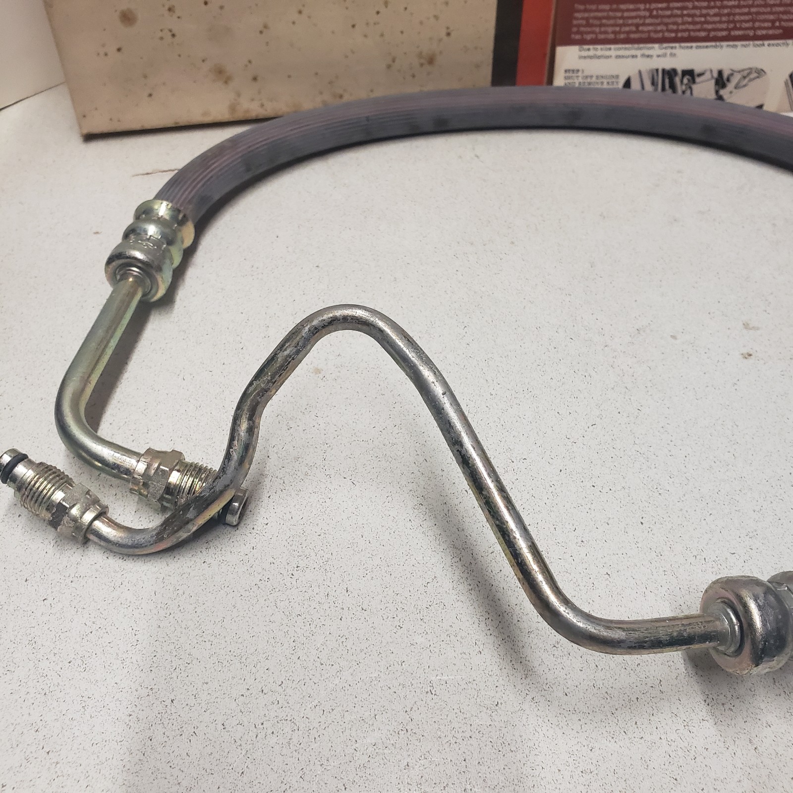 Power Steering Line * 35577 Gates* 1979-81 Mustang Capri; Cougar Zephyr Fairmont thumbnail 2