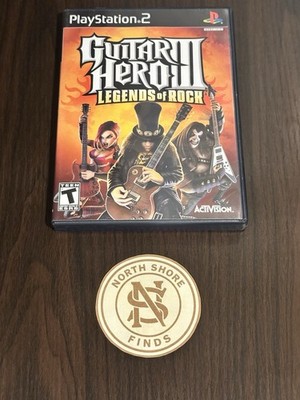 Guitar Hero III 3: Legends of Rock Sony PlayStation 2 2007 PS2 Game CIB
