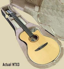 NEW Yamaha NTX3 Thinline Acoustic-Electric Classical Guitar, Solid Spruce Top