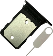 SIM Card Single Tray Slot Holder Parts Replacement for Google Pixel 6A Incl Card
