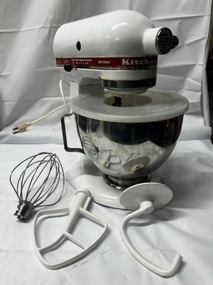 Vtg KITCHEN AID Model KSM90 Ultra Power Standing Mixer w/Attachments