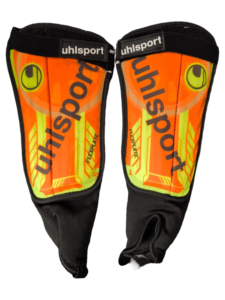 Uhlsport Protège-tibias Football Homme Orange (INT L) - Photo 1/4