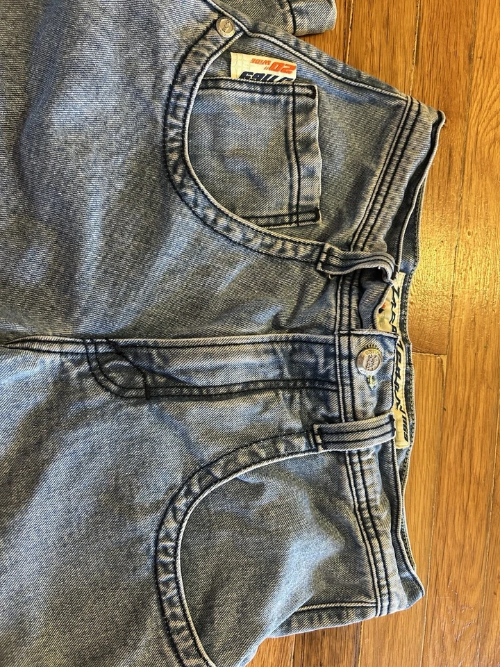 Jnco Women’s 1169 LOW DOWN DECK JEANS Antique | 20" Opening - Image 2 of 4