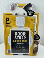 Door Buddy Door Strap for Dog Proofing Cats Litter Box Without a Cat Door