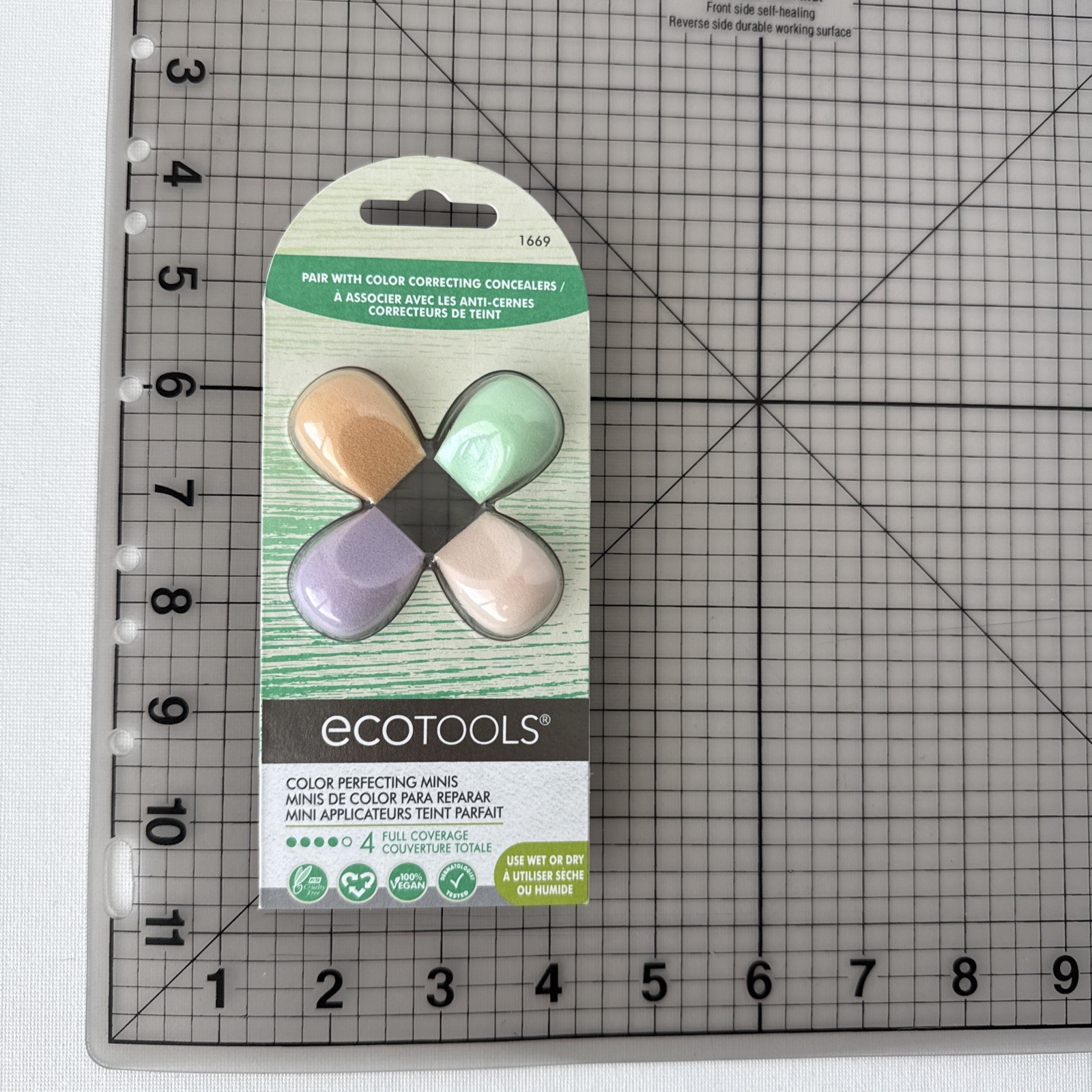Ecotools Mini Beauty Blender Sponge Pack Of 4 Sponges Applicators Makeup