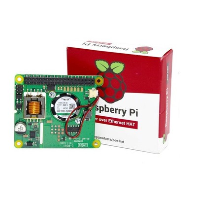 Raspberry Pi 4 B  Pi 3 B+ POE Expansion Board Power over Ethernet HAT-New
