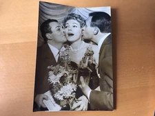 PATRICE ET MARIO et VIRGINIA SPICKA  - Photo presse originale 13x18cm