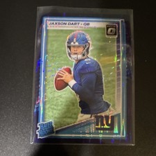 Panini Donruss Optic 2025 Jaxson Dart Rated Rookie Prizm #273 Giants Football