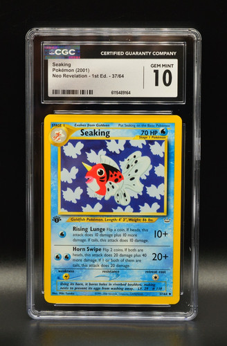 Seaking (1st Edition) graded CGC 10 for sale on eBay