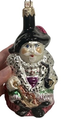 RARE The Taron Collection 1998 Old King Cole Glass Christmas Ornament LimitedHTF