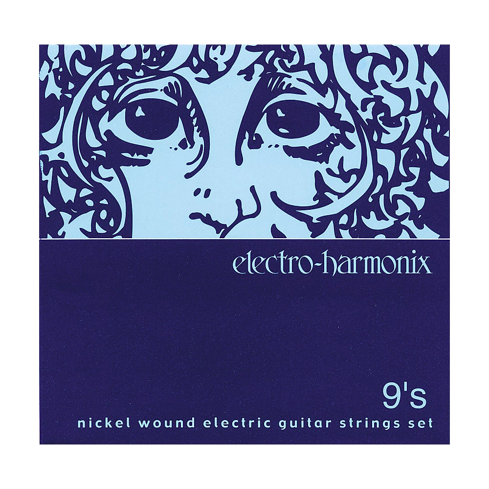 Ультралегкие струны для электрогитары Electro-Harmonix NIC9 с никелевой обмоткой 2290₽