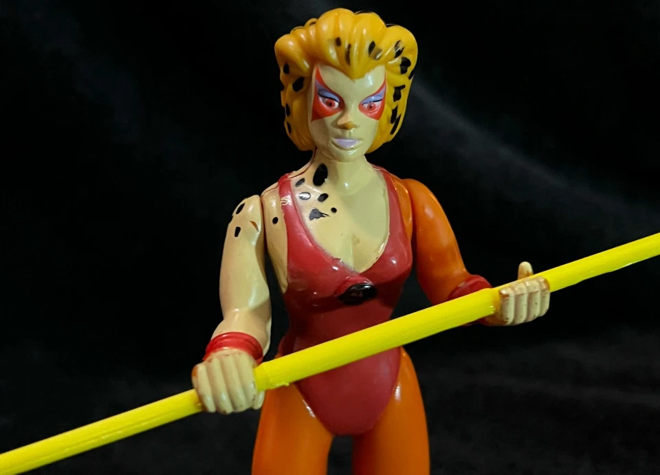 1985 CHEETARA • COMPLETE w/PVC WILY KIT • VINTAGE LJN THUNDERCATS - Image 3 of 4