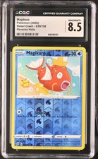CGC 8.5 Magikarp 039/192 Rebel Clash Reverse Holo Pokemon Card