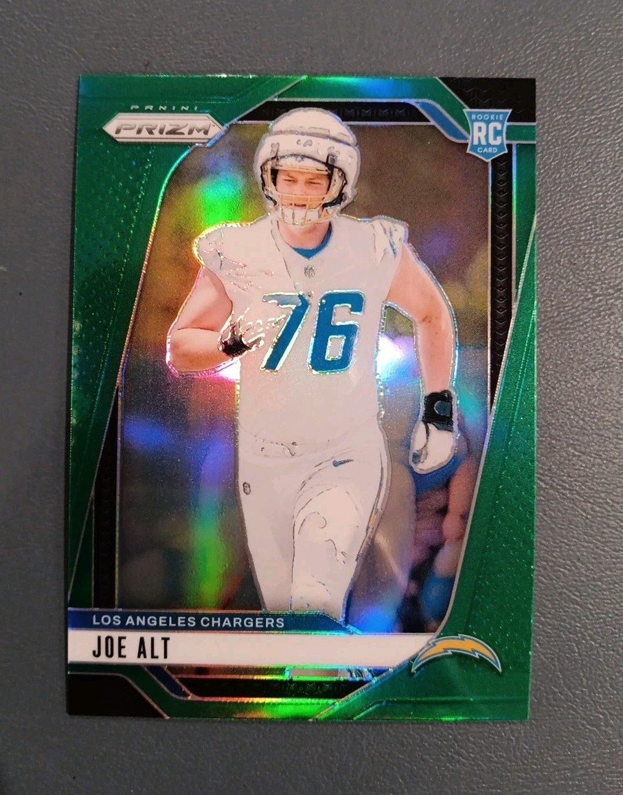 2024 Panini Prizm - Rookies Green Prizm #353 Joe Alt (RC)