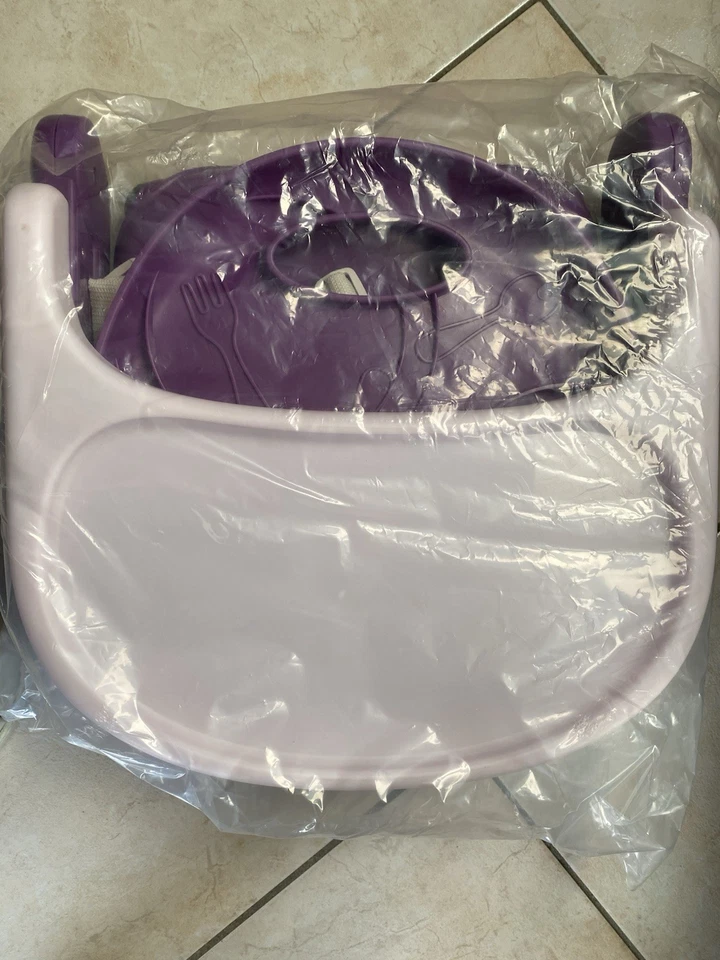 Pocket Snack Chicco rialzo sedia bambina col. viola/rosa 6m-36m/15kg - Immagine 4 di 4