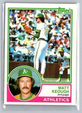 1983 Topps #413 Matt Keough