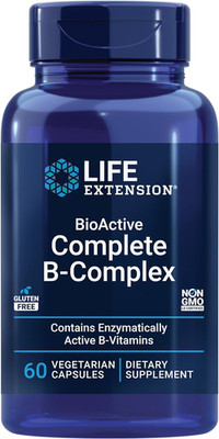 Bioactive Complete B-Complex, Heart, Brain and Nerve Support, Healthy Energy, Me