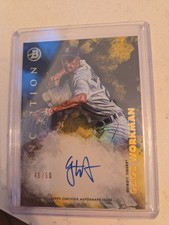 2021 Bowman - Inception Autographs Gage Workman #PA-GW Gold Foil /50