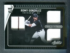 2022 Absolute Tools of the Trade 3 Swatch Romy Gonzalez RC 1/149 White Sox