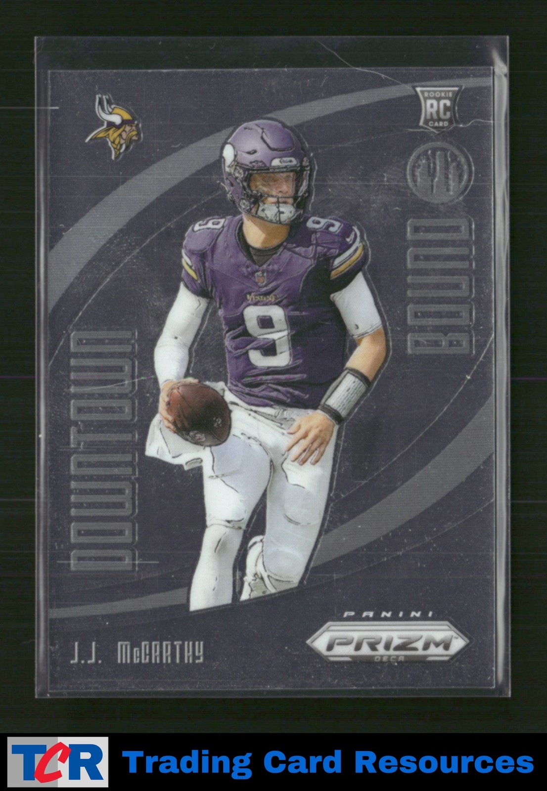 2024 Panini Prizm Deca #13 J.J. McCarthy Downtown Bound