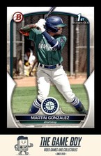 2023 Bowman Prospects #BP-28 Martin Gonzalez Seattle Mariners
