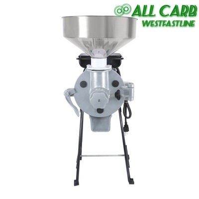 1500/3000W Electric Dry&Wet Grain Mill Grinder 110V Corn Wheat Cereal W/ Funnel