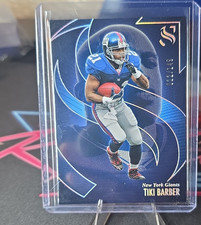Panini 2025 Silhouette Football Tiki Barber Giants Serial Numbered /149 #36